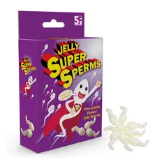 Spencer & Fleetwood Cukríky v tvare spermie Jelly Super Sperms