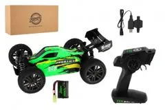 Teddies Auto RC Buggy Bonzai Jubatus terénne 30cm plast zelené 2,4 GHz na bat. +2xdob. pack v krab. 40x14x21