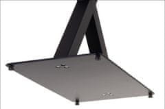 STEMA Dvojitá kovová podnož pre stôl SH-3007-2/B, 69,5x39,5x73 cm, vhodné do domácnosti, kancelárie, hotela a reštaurácie, čierna