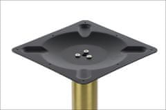 STEMA Kovová podnož stolíka SH-3001-5/G, nehrdzavejúca oceľ zlatej farby, 45x72,5 cm, vhodné do domácnosti, hotela a reštaurácie