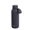 Quokka Solid, Nerezová fľaša / termoska s pútkom Slate, 510ml, 40184