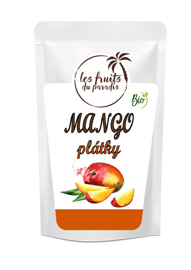 Fruits du Paradis Mango plátky Bio 1 kg