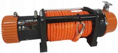 MAR-POL Naviják akumulátorový, 12 V, max. ťah 5440 kg, 4,8 kW, syntetické lano 10 mm, dĺžka 26 m