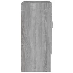 Vidaxl Nástenná skrinka, sivá sonoma 60x31x70 cm, kompozitné drevo