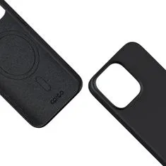 EPICO silikónový kryt pre iPhone 14 Pro Max s podporou uchytenia MagSafe – čierny, 69510101300001 - zánovné