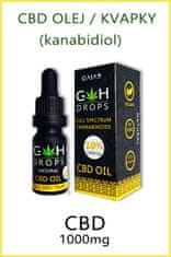 GaiaHemp CBD olej 10% / kvapky