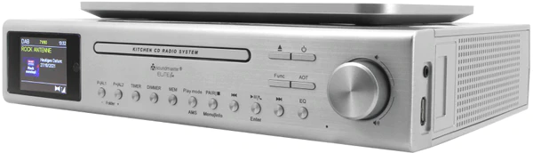 moderný rádioprijímač soundmaster UR2180SI skvelý zvuk dab fm rádio vhodné do kuchyne duálny časovač varenia