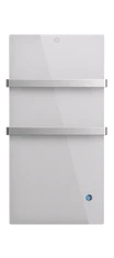 HEVOLTA TowelBoy 600W Polarium White, strieborné madlá