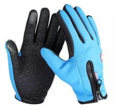 APT  BQ19L Športové rukavice pre dotykové displeje, vel. XL - modré