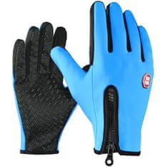 APT  BQ19L Športové rukavice pre dotykové displeje, vel. XL - modré