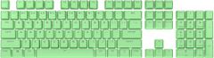 Corsair vyměnitelné klávesy PBT Double-shot Pro, 104 kláves, Mint Green, US