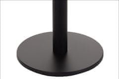 STEMA Kovová stolová podnož pre domácnosť, reštauráciu, kanceláriu a hotel SH-2010-1/B, 40x71,5 cm, čierna