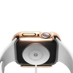 Dux Ducis Hamo puzdro so sklom na Apple Watch 7 45mm, ružové