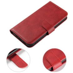 MG Magnet knižkové puzdro na iPhone 15 Plus, červené