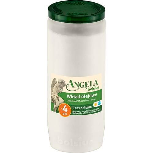 Bolsius Náplň Angela NR05 biela, 82 h, 243 g, olej