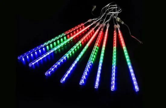 CoolCeny LED svetelné cencúle – 4 farby – 50 cm - Multicolor