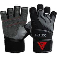 RDX Kožené fitness rukavice RDX L4 Veľkosť: S