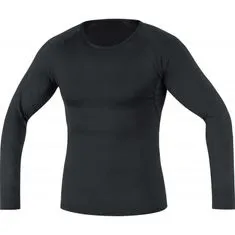 Gore Tričko M Base Layer - pánske, dlhý, čierna - veľkosť 2XL