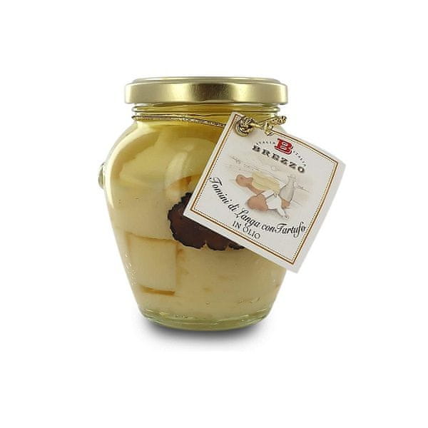 Brezzo Ovčí syr s hľuzovkou naložený v oleji, 280 g