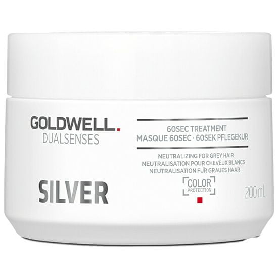 GOLDWELL Maska pre blond a šedivé vlasy Silver (60sec Treatment)