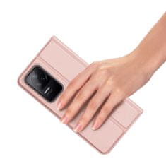 Dux Ducis Knížkové puzdro DUX DUCIS Skin Pro pre Xiaomi Poco F4 5G - Ružová KP22500