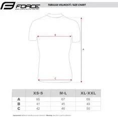 Force Tričko Soft - pánske, krátke, petrol - veľkosť XS-S