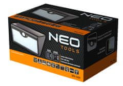 NEO Tools NEO TOOLS Nástenné solárne svietidlo + diaľkové ovládanie SMD LED 900 lm