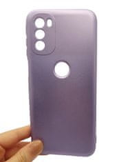 Universal Back Case Metallic Motorola Moto G31 / Moto G41 Fialové