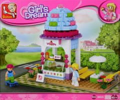 Sluban Girls Dream Town M38-B0525 Zmrzlinový obchodík