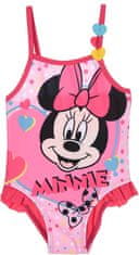 Sun City Dievčenské plavky Minnie Mouse baby růžové vel. 18 měsíců (81cm) Velikost: 18M (81cm)