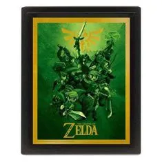 Nintendo Obraz 3D Zelda