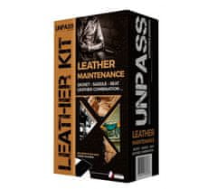 UNPASS Súprava na čistenie a starostlivosť o kožu Leather kit