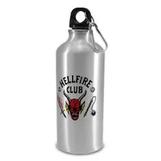 Grooters Cestovná nerezová fľaša Stranger Things - Hellfire Club