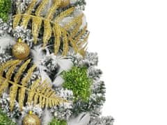 LAALU Sada vianočných ozdôb 27 ks v boxe HARMONICKÁ CHAMPAGNE na vianočné stromčeky do 100 cm