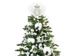 LAALU Sada vianočných ozdôb 136 ks v luxusnom boxe ANJELSKÉ KRÍDLA na vianočné stromčeky 240-270 cm