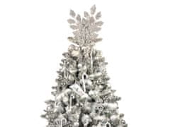 LAALU Sada vianočných ozdôb 144 ks v luxusnom boxe CUKROVÁ palička na vianočné stromčeky 240-270 cm