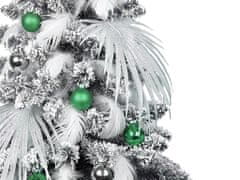 LAALU Sada vianočných ozdôb 41 ks v boxe POLÁRNA ZELENÁ na vianočné stromčeky do 100 cm