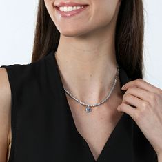 Morellato Trblietavý strieborný náhrdelník Tesori SAIW106