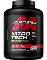 MuscleTech Nitro-Tech 100% Whey Gold 2270 g, francúzsky vanilkový krém