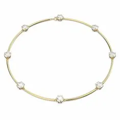 Swarovski Elegantný pozlátený náhrdelník s kryštálmi Constella 5622720
