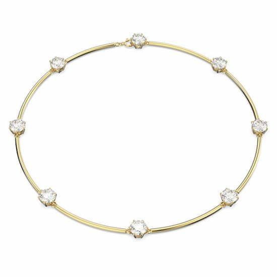Swarovski Elegantný pozlátený náhrdelník s kryštálmi Constella 5622720