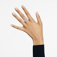 Swarovski Trblietavý prsteň s kryštálmi Gema 564466 (Obvod 55 mm)