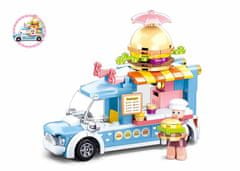 Sluban Girls Dream M38-B0993B Pojazdná predajňa hamburgerov