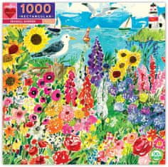 eeBoo Puzzle Záhrada s čajkami 1000 dielikov
