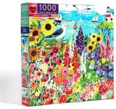 eeBoo Puzzle Záhrada s čajkami 1000 dielikov