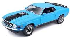 Maisto 1970 Ford Mustang Mach 1 - modrá