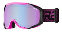 Relax lyžiarske okuliare - De-vil, ružová, modrý zorník