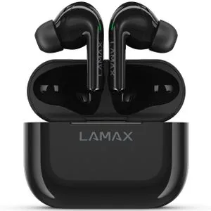  bezdrôtové Bluetooth slúchadlá lamax clips1 beatbass neskreslený zvuk pohodlná konštrukcia uzavretá hlasový asistent mikrofón pre handsfree dlhá výdrž na nabitie dotykové ovládanie