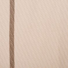 La Siesta Vankúš z organickej bavlny Cariño Nougat, 50x50 cm