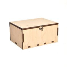 Indecor Drevený box na vymaľovanie 20x15x10 cm X11055